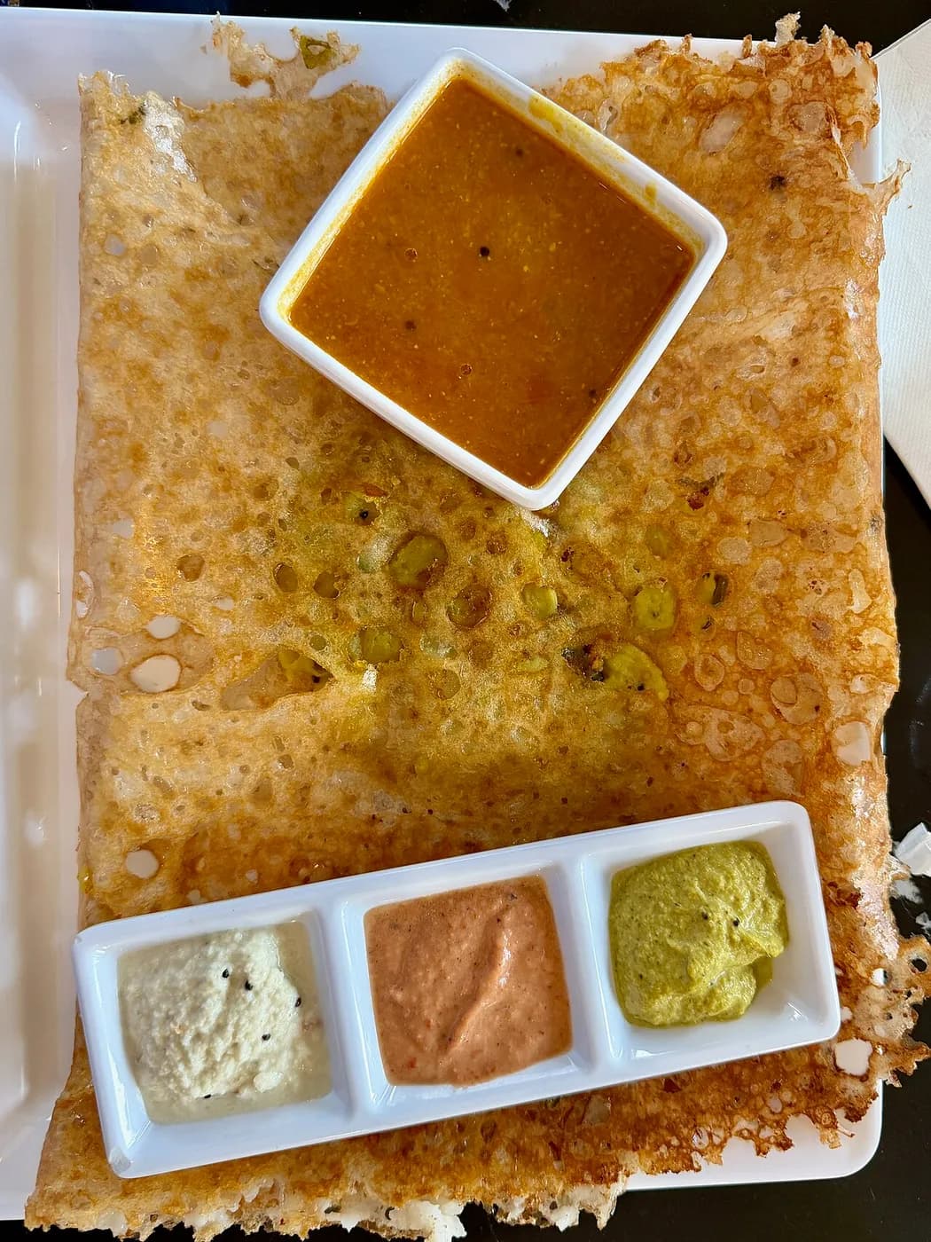 Rava Onion Dosa