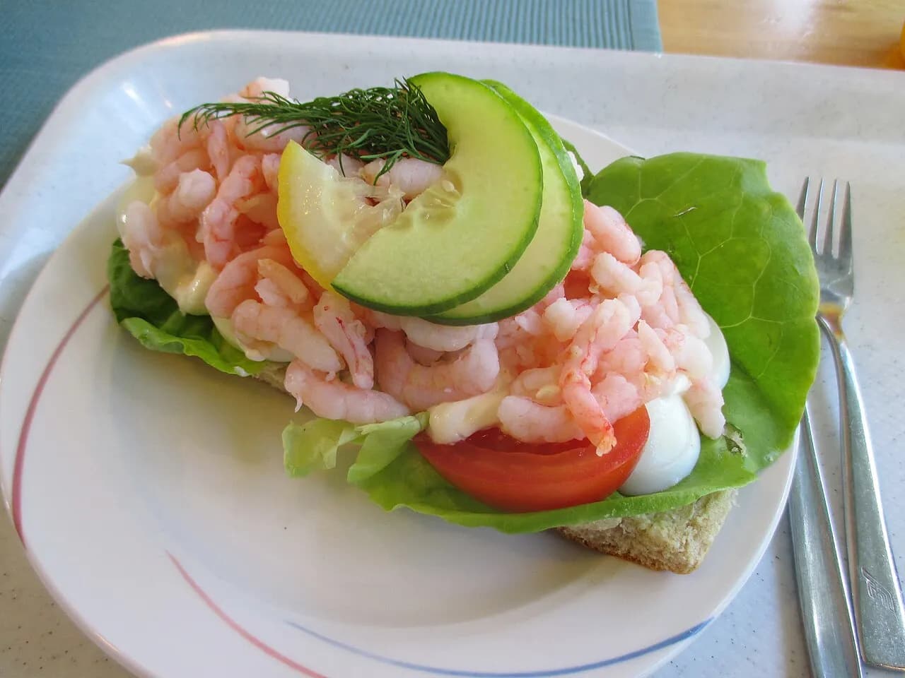 Prawn & Marie Rose Sandwich