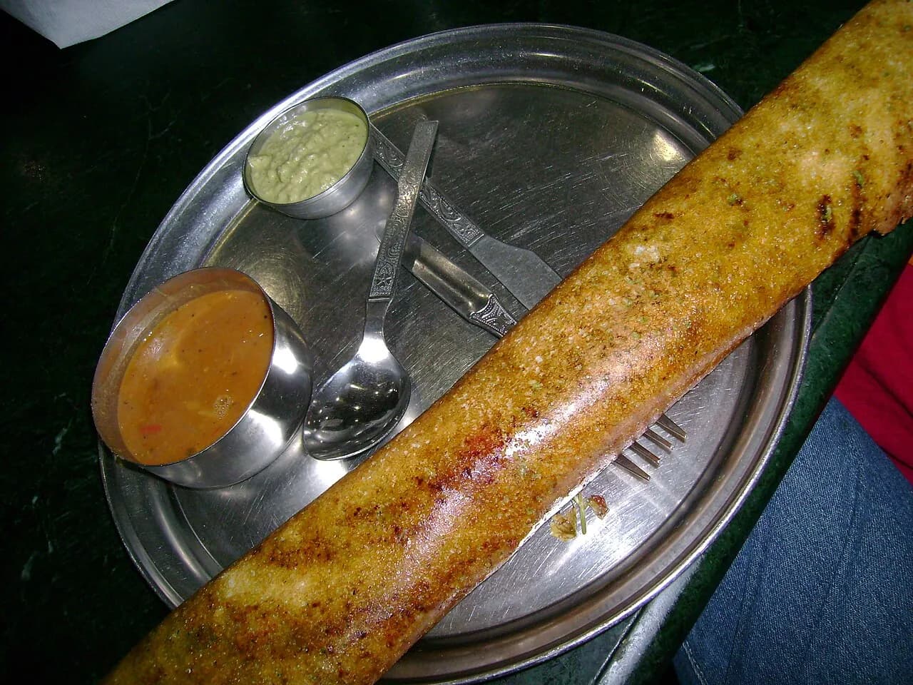 Spicy Garlic Dosa
