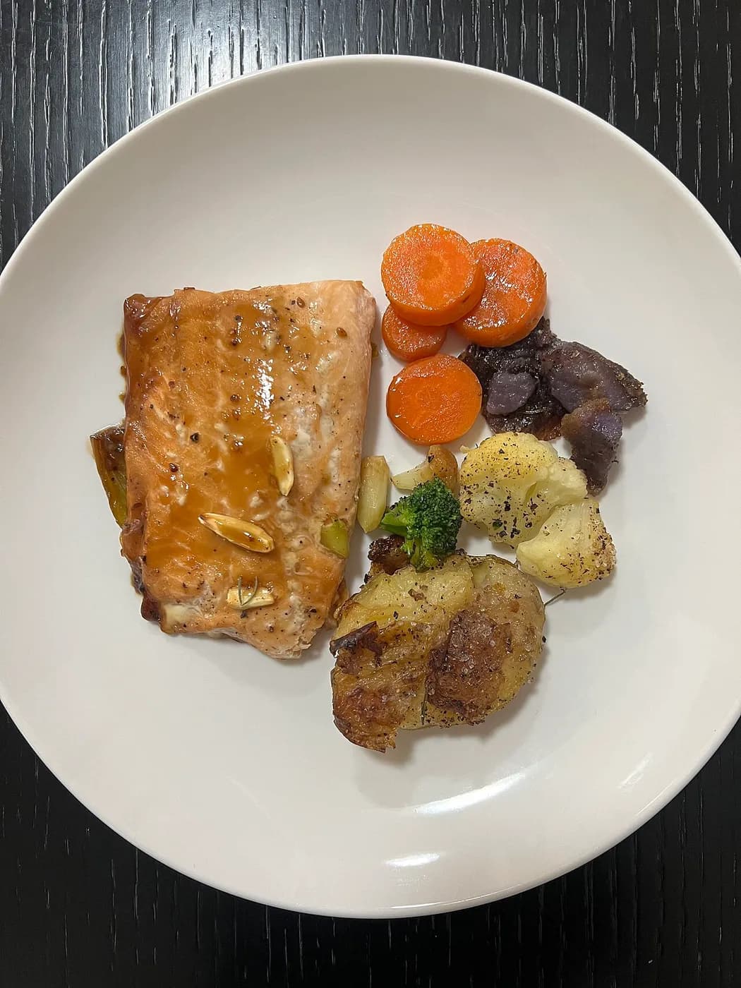Pan Fried Salmon & Chips