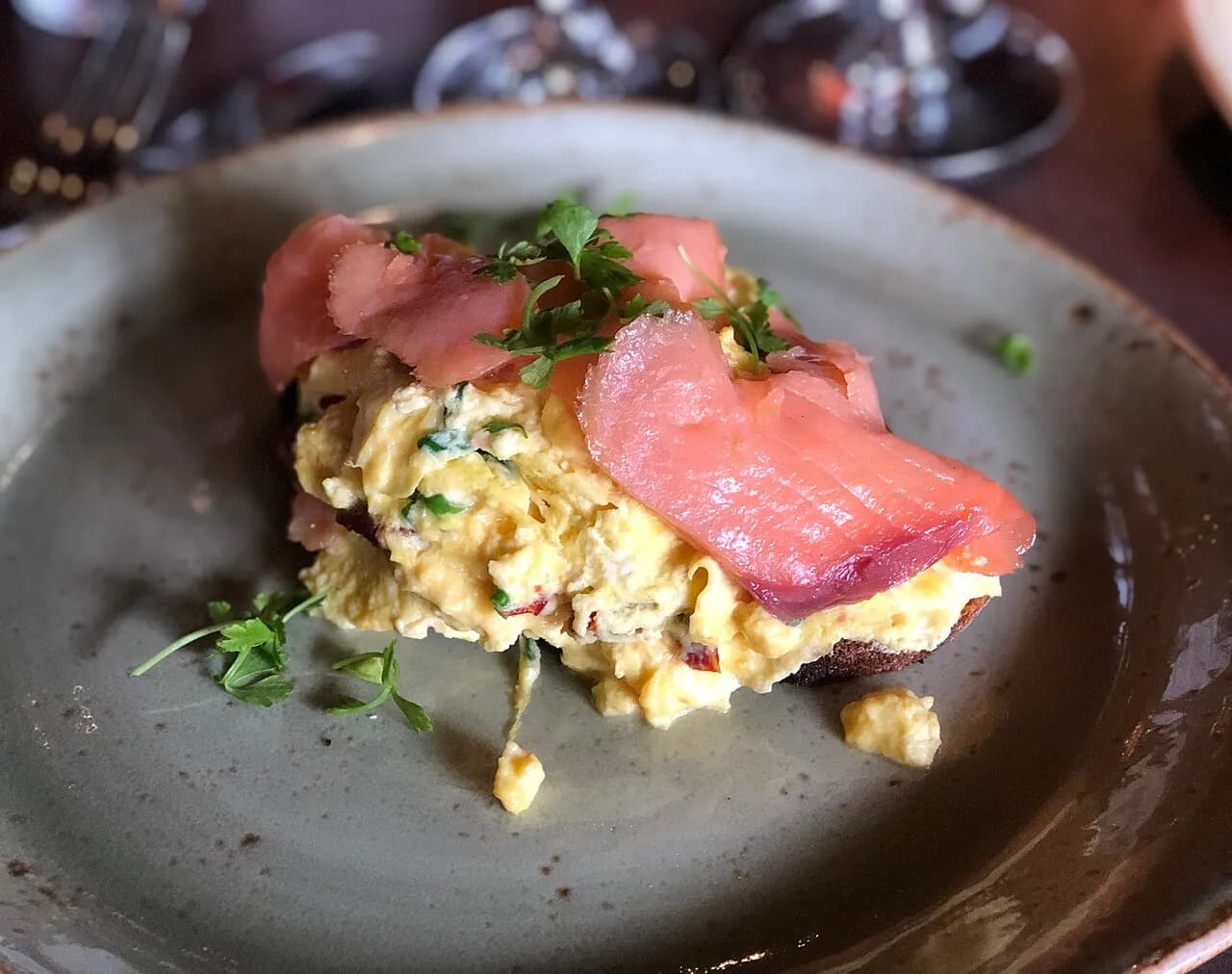 Smoked Salmon & Scrambled Eggs