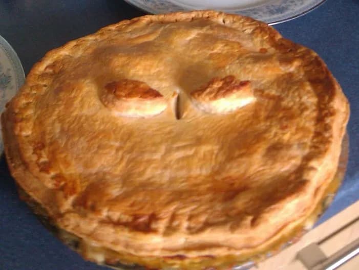 Chicken & Mushroom Pie