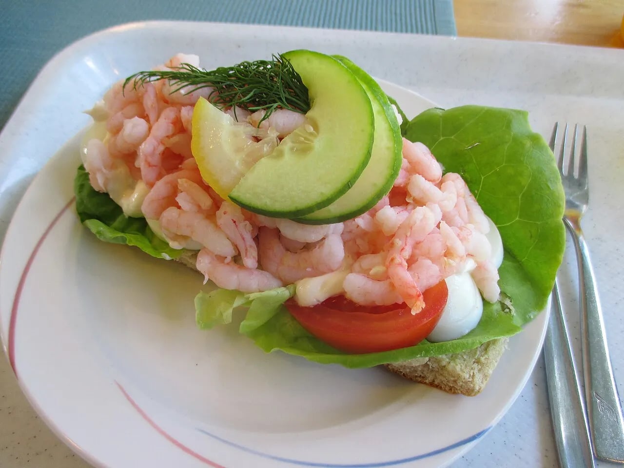 Prawn & Marie Rose Sandwich