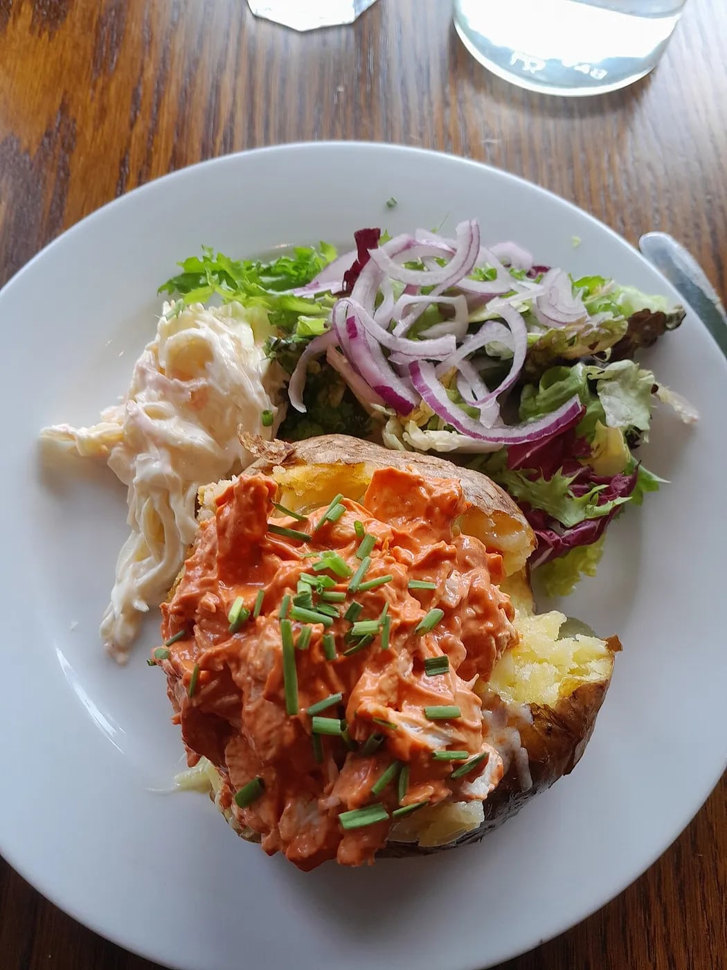 Jacket Potato — Prawn & Marie Rose Sauce