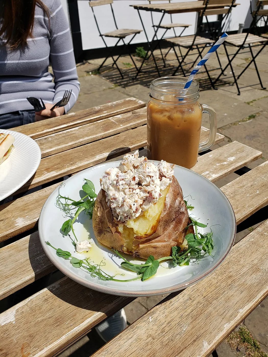 Jacket Potato — Egg Mayonnaise