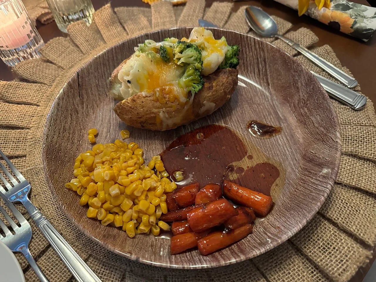 Jacket Potato — BBQ Chicken