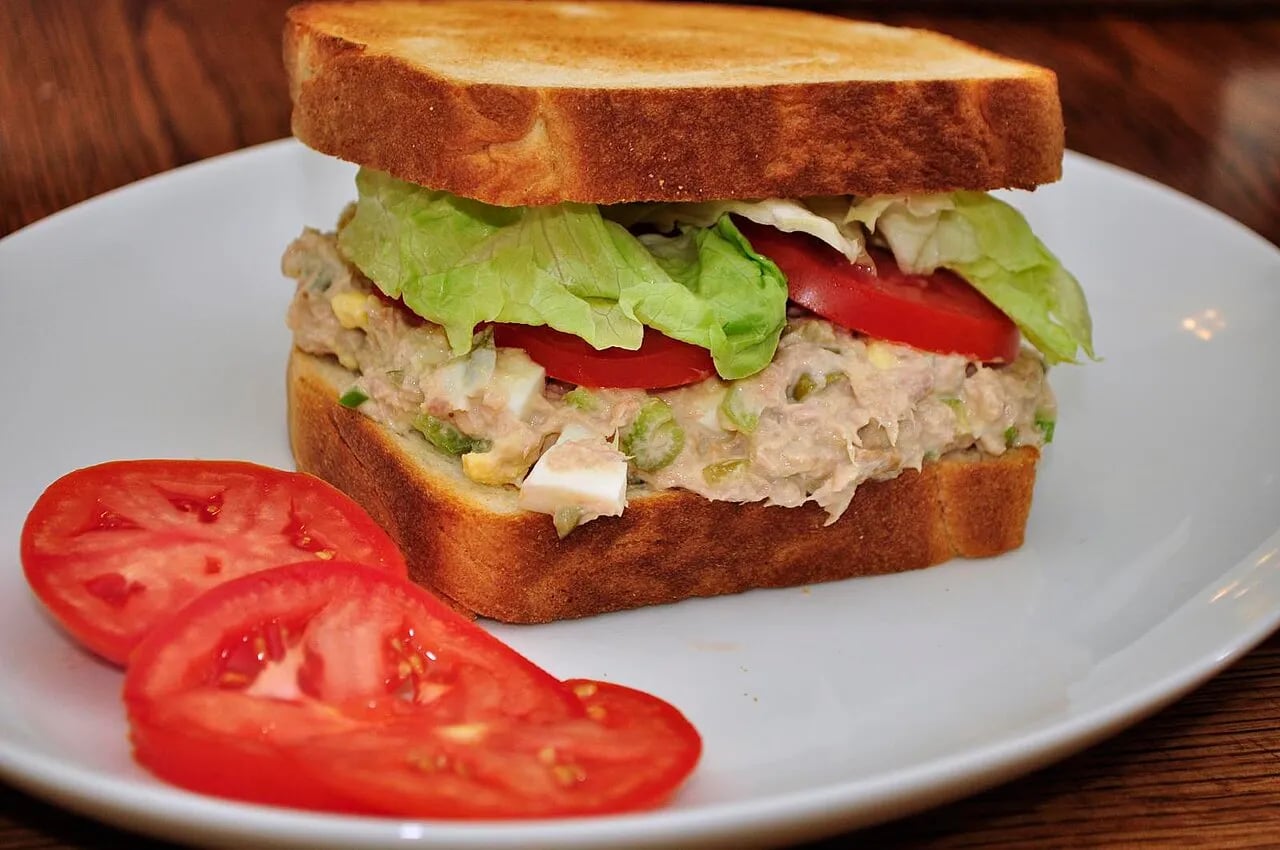 Tuna Mayonnaise Sandwich